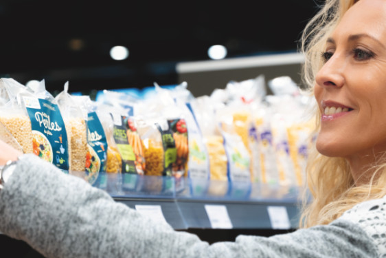 Mise en rayon épicerie
